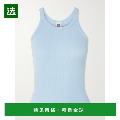 1h可退 香港直邮redone 女士 背心 R2402WRIBTNK blue蓝色 舒适时