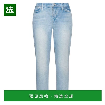 1h可退 香港直邮Frame Denim 女士 直筒裤 blue蓝色 舒适时尚