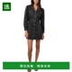 黑色短款 1h可退 飘逸连衣裙 Carbon Lisette 美国直邮 Rails