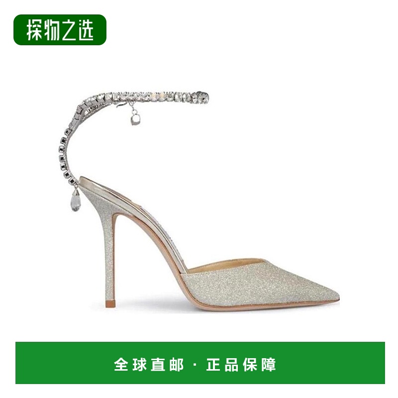 香港直邮Jimmy Choo 闪亮水晶高跟鞋 233205
