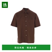男士 衬衫 A25SS03TLDARKBROWN 香港直邮AURALEE SS2025 棕色