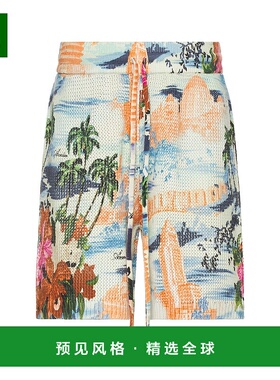 1h可退 香港直邮AMIRI 男士 Cityscape 短裤 AMKNSH1040 colorful