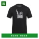 香港直邮Armani black黑色 Exchange 1h可退 男士 T恤 舒适时尚