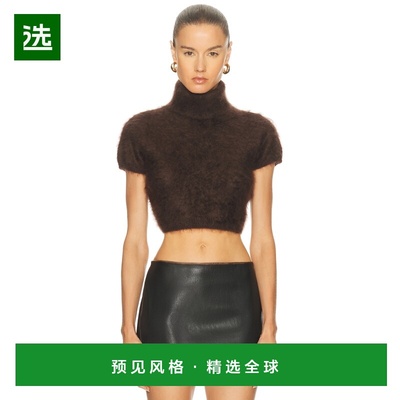 1h可退 香港直邮Frame Denim 女士 Teddy 高领上衣 WF25KSW008