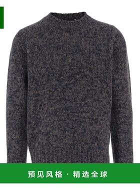 香港直邮VINCE 男士针织衫 M12116536A406 AW2025 灰色 长袖毛衣