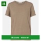 香港直邮The 棉质针织T恤 Row 1h可退 女士 Wesler brown棕色 舒