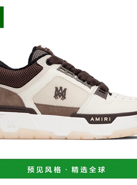 1h可退 香港直邮AMIRI 男士 灰白色 & 棕色 MA-1 运动鞋 AMFOSR11