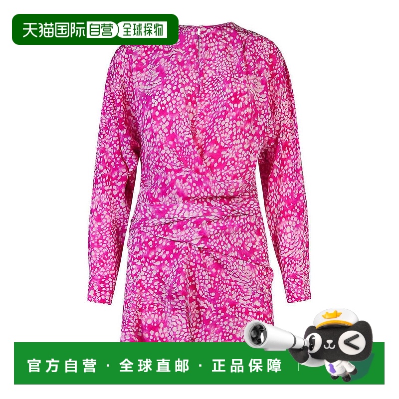 欧洲直邮ISABEL MARANT 女士连衣裙RO0587FAB3J03IFAWH丝绸
