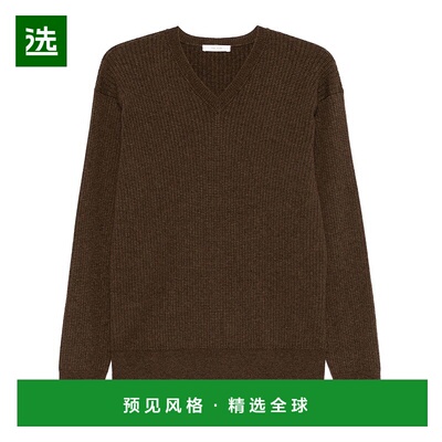 1h可退 香港直邮The Row 男士 Thayer 羊绒和丝绸毛衣 830Y363