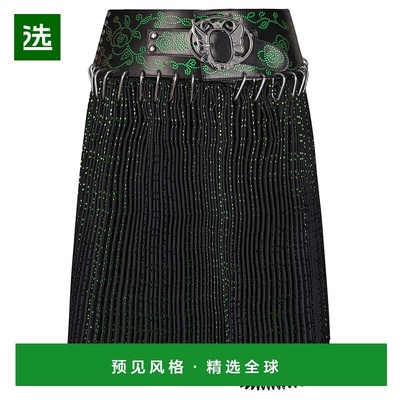 1h可退 香港直邮Chopova Lowena 女士 Shuffle Carabiner 及膝半