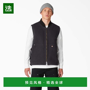 1h可退 【美国直邮】Dickies|Dickies 石洗鸭绒高绒羊毛衬里背心