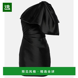 1h可退 香港直邮SOLACE LONDON 女士 Marcela 缎面迷你连衣裙