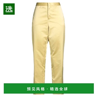 1h可退 香港直邮Fabiana Filippi 女士 休闲长裤 yellow黄色 舒适