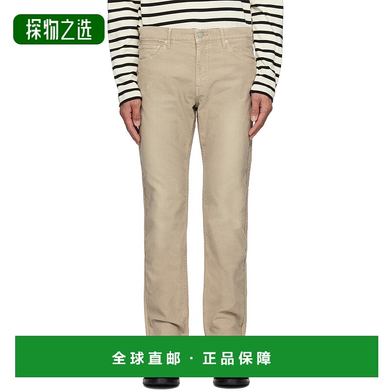 香港直邮Visvim 维斯维木 男士 米色 Fluxus 19 G.Cords 牛仔裤 0
