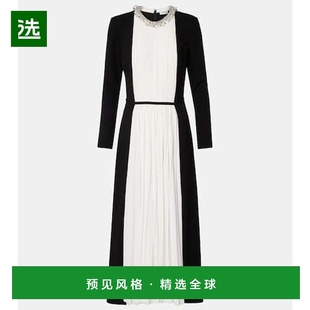 crêpe 1h可退 Esther 女士 精饰泡泡纱中长连衣 香港直邮Simkhai