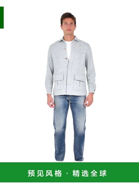 香港直邮BOGLIOLI 男士夹克 62100WFB50230620 AW2025 天蓝色