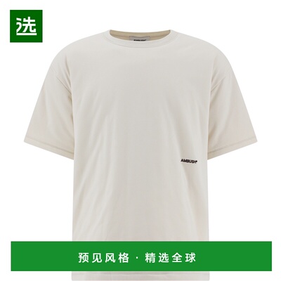 香港直邮AMBUSH 男士T恤 BMAA013F21JER0020404 AW2023 白色