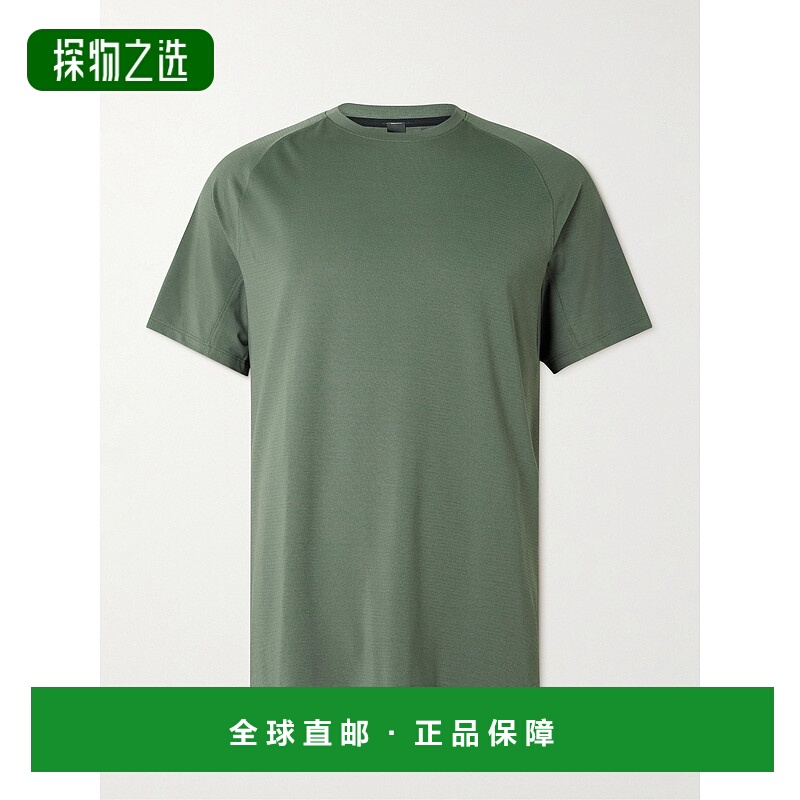香港直邮Lululemon 男士 License to Train Recycled-Jersey 条纹