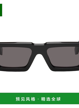 1h可退 香港直邮Off-white 男士 黑色 Manchester 太阳镜 OERI129