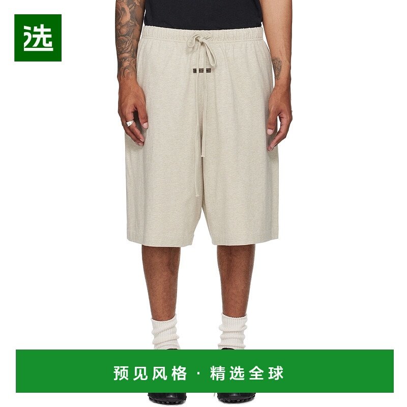 1h可退 香港直邮Essentials 男士 米色 Basketball Jersey 短裤 1