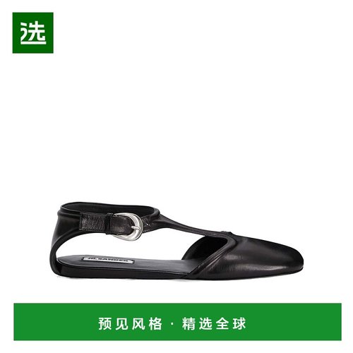 香港直邮Jil Sander 平底玛丽珍鞋 J16WP0131P8226女鞋
