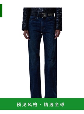 香港直邮R13 女士牛仔裤 R13W7020D345A AW2025 蓝色 高腰修身牛
