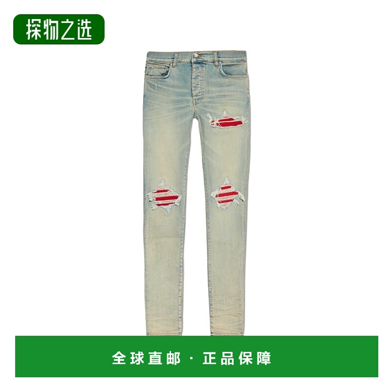欧洲直邮amiri 男士 牛仔裤
