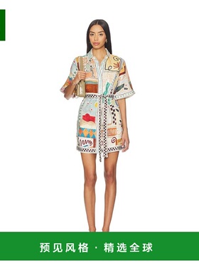 1h可退 香港直邮ALEMAIS 女士 Michelle 迷你连衣裙 6308D