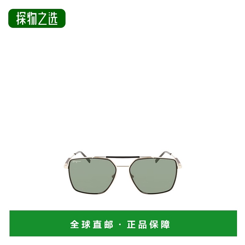 香港直邮Salvatore Ferragamo 徽标太阳镜 SF298S