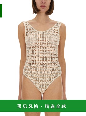 1h可退 香港直邮Alysi 女士 流苏边连体衣 105505P5201MERIN