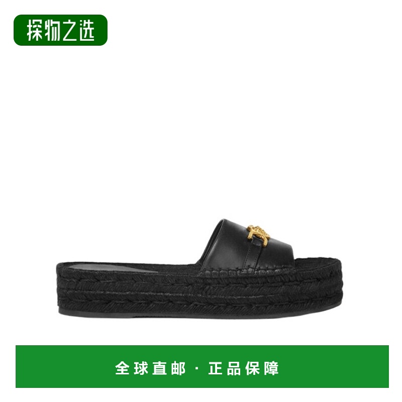 香港直邮Versace 露趾拖鞋 1016050DVT2P
