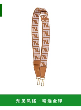 香港直邮Fendi 双色调缎带肩带 8AV386AJPE