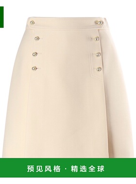 香港直邮Dior 纽扣半身裙 441J26A1166a字裙