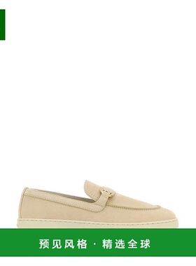 香港直邮Salvatore Ferragamo 菲拉格慕 女士 Crio 沙色皮质乐福