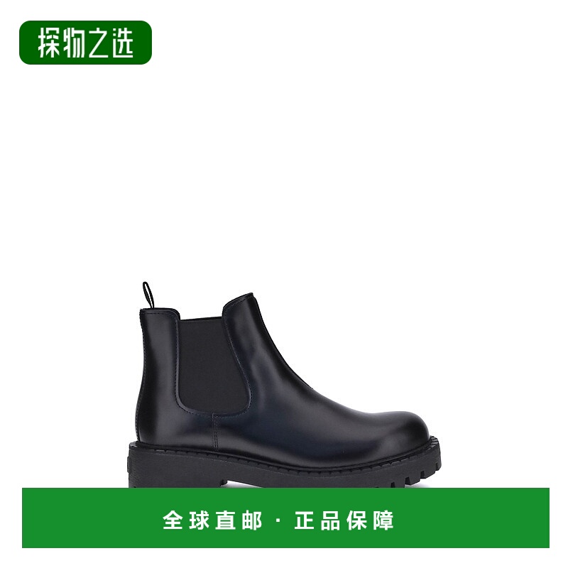 香港直邮Prada 普拉达 男士 一腳蹬踝靴 2TE211FG001B4L切尔西靴