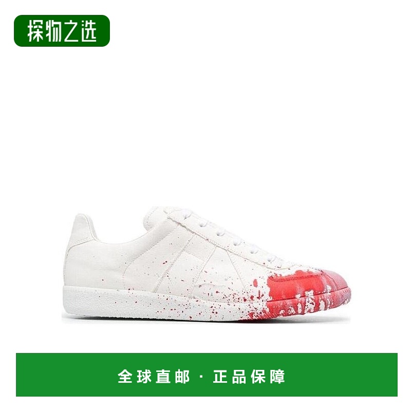 香港直邮Maison Margiela 泼漆效果休闲运动鞋 S37WS0568P4129