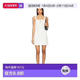 1h可退 香港直邮Minkpink 女士 Imogen 打结领迷你连衣裙 MG25014