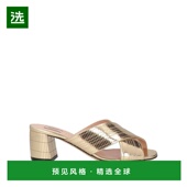 美国直邮 圆头真皮时尚 Bally 1h可退 巴利女士时装 凉鞋 舒适 百