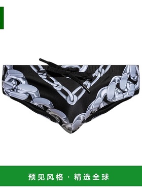 香港直邮Versace 松紧腰三角泳裤泳衣 10190061A13625