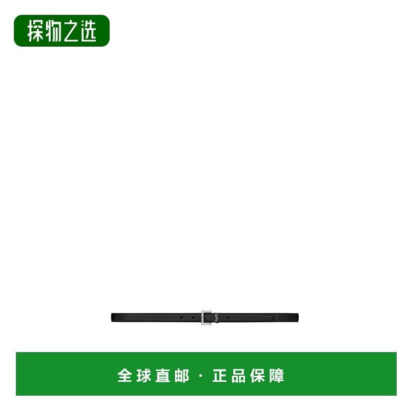 香港直邮Saint Laurent 方扣细腰带 554465BOO0N