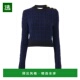 长袖 香港直邮CHLOÉ 羊毛 AW2025 蓝色 女士针织衫 C25AMP376404C4