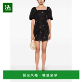 1h可退 黑色刺绣连衣裙 Rubina 美国直邮 Sea