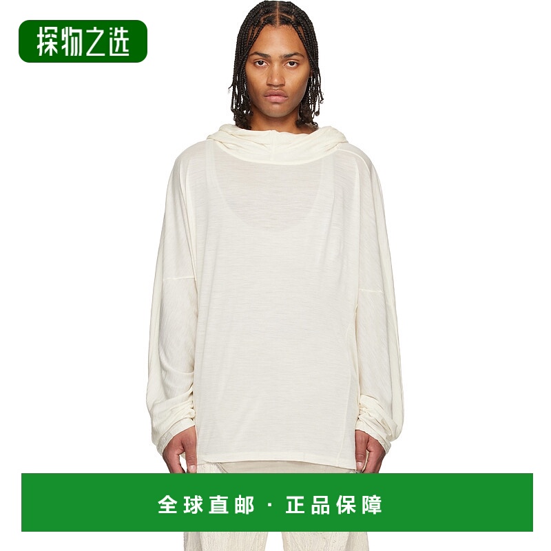 香港直邮rick owens 瑞克·欧文斯 男士 灰白色 Concordians Tuni
