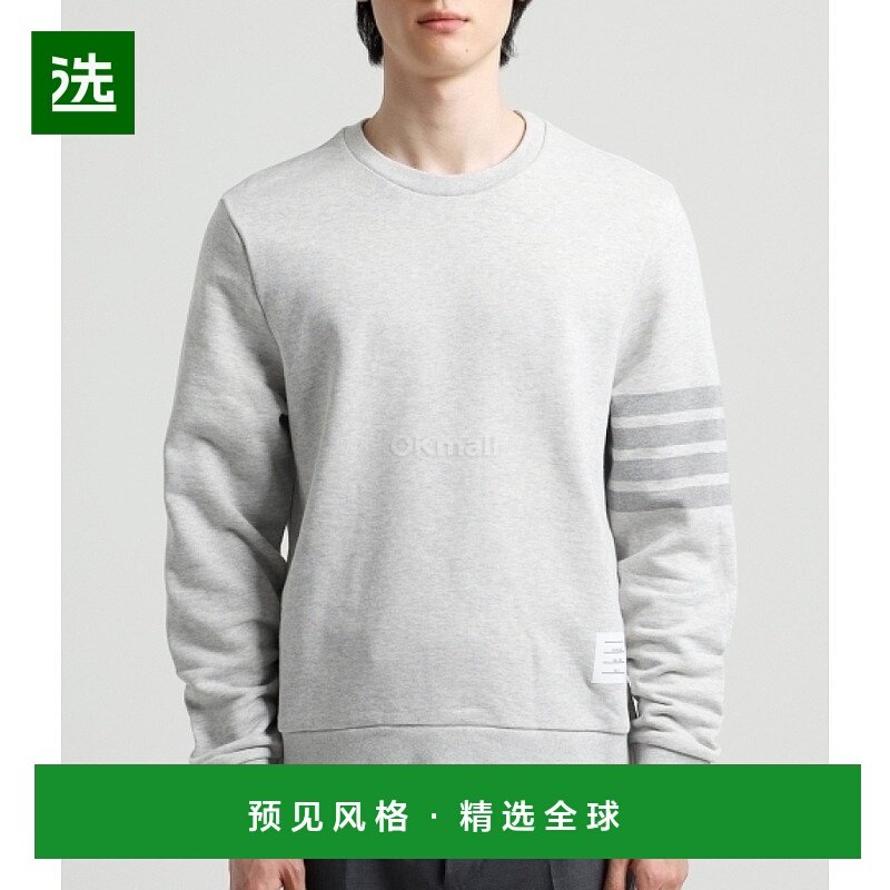 韩国直邮Thom Browne MJT248P 06910 065 四杠条纹长袖T恤卫衣