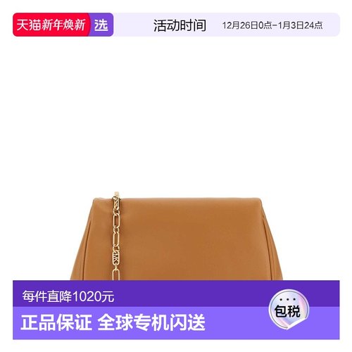 香港直邮Michael Kors 迈克高仕 女士 Belle 驼色皮革斜挎包 32H3