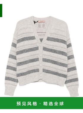 香港直邮TWIN SET 女士针织衫 252TT307013008 AW2025 灰色 Sweat