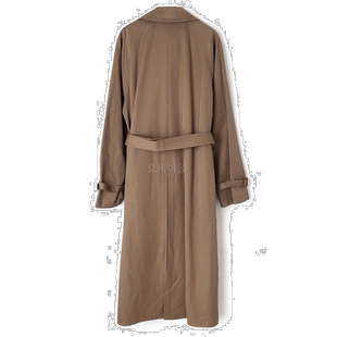 韩国直邮AURALEE 水洗 FINX 青年布风衣 浅棕色青年布 (A23AC01CG