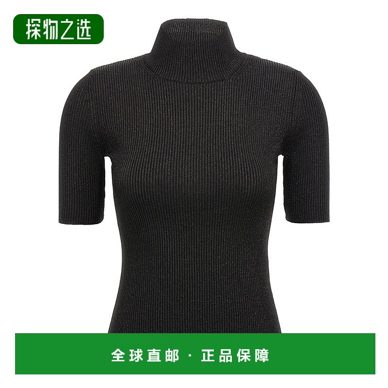 香港直邮MISSONI 米索尼 女士 高領羅紋針織金屬色上衣 DS25WN13B