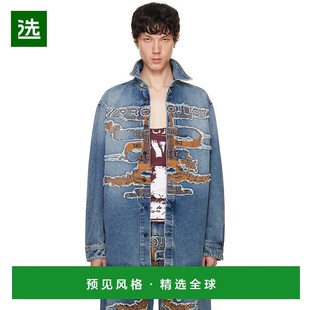 男士 蓝色 Paris 1h可退 Patch PROJECT Best 牛仔衬 香港直邮Y