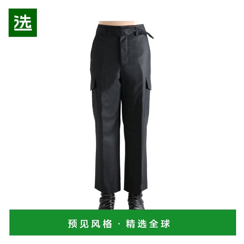 香港直邮AURALEE 男士休闲裤直筒裤 A25AP04CFTOPCHARCOAL AW2025